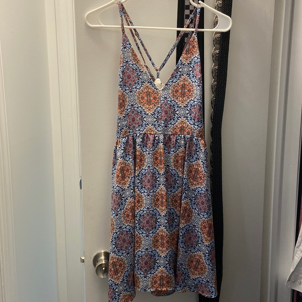 Short Colorful Sun dress